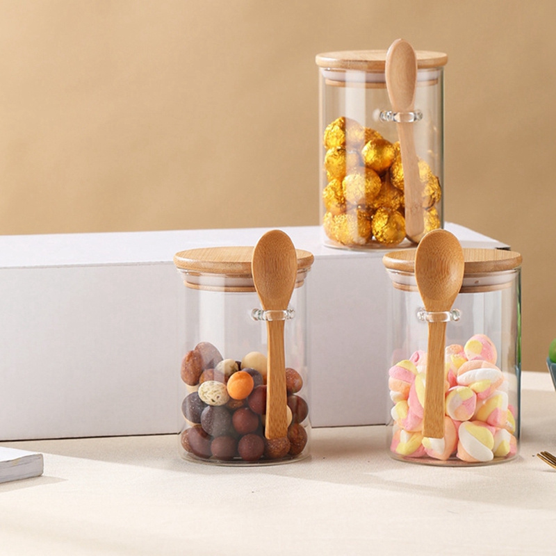 4 Pack Overnight Oats Glass Co - Overnight Oat Jar recension och pris