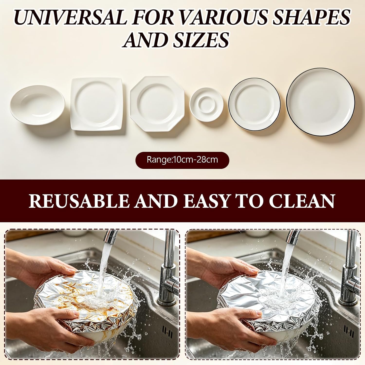 Reusable Aluminum Foil Food Co - Meal Prep Fit recension och pris
