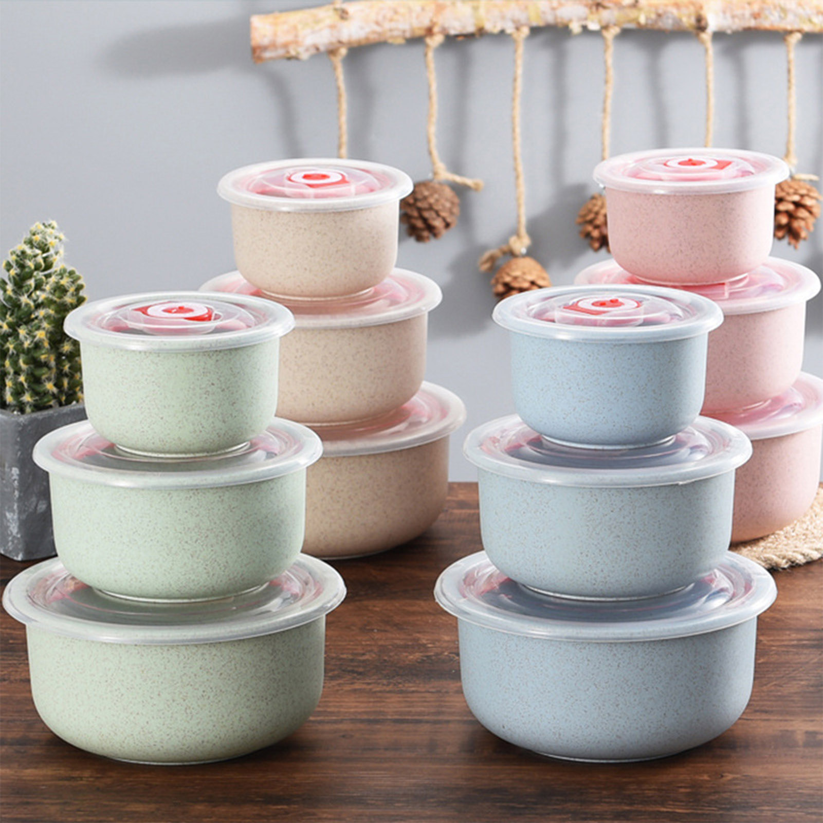 3pcs Food Storage Containers B - Meal Prep Ideas recension och pris
