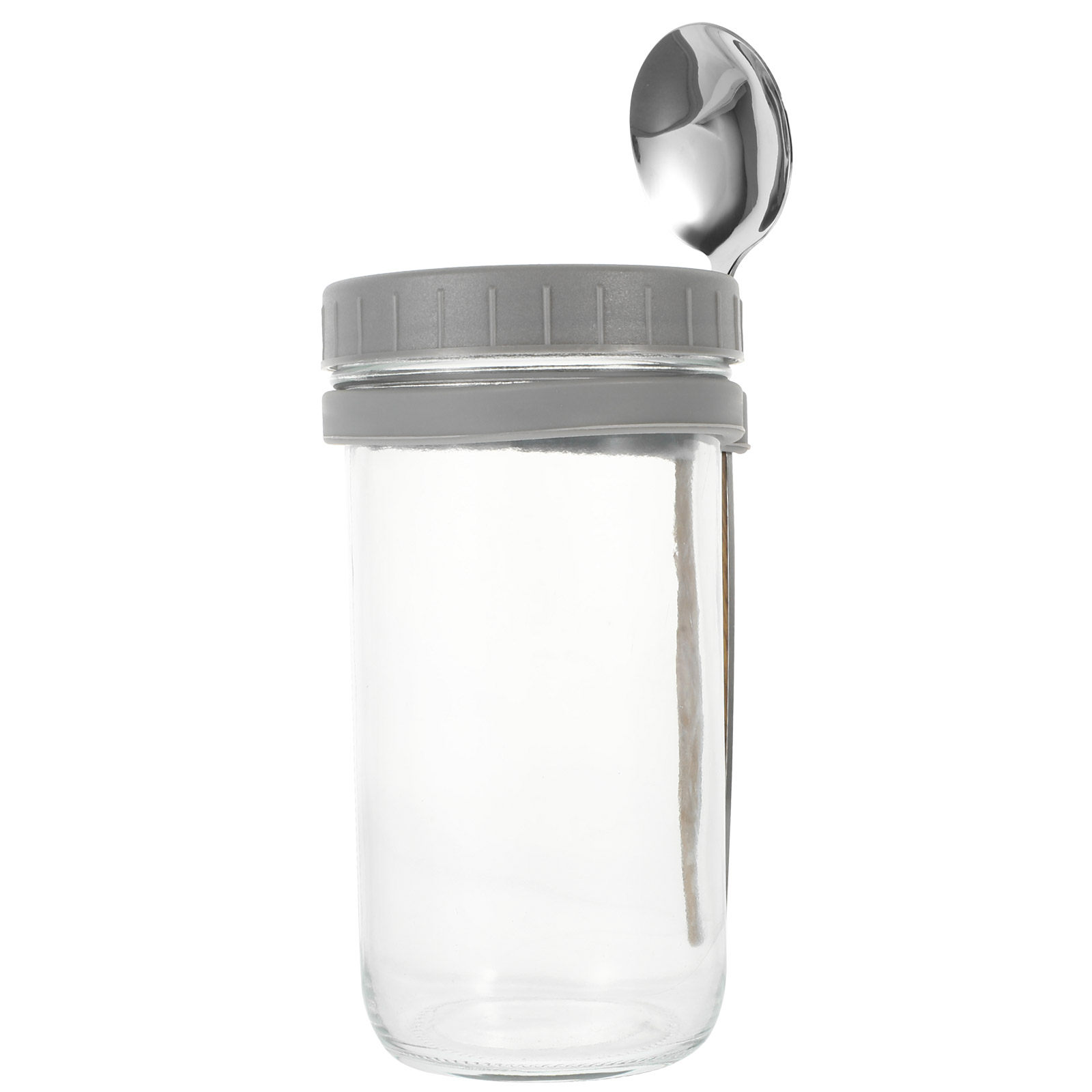 1Set Stylish Glass Sealed Cup  - Overnight Oat Jar recension och pris