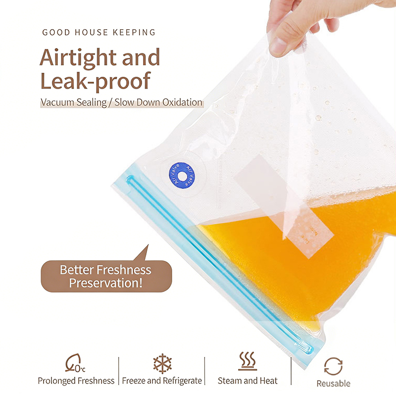 1PC Reusable Vacuum Sealer Bag - Meal Prep Fit recension och pris