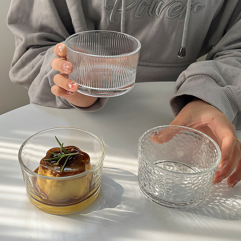 YWDL 4pcs Clear Glass Mini Bow - Meal Prep Kit recension och pris
