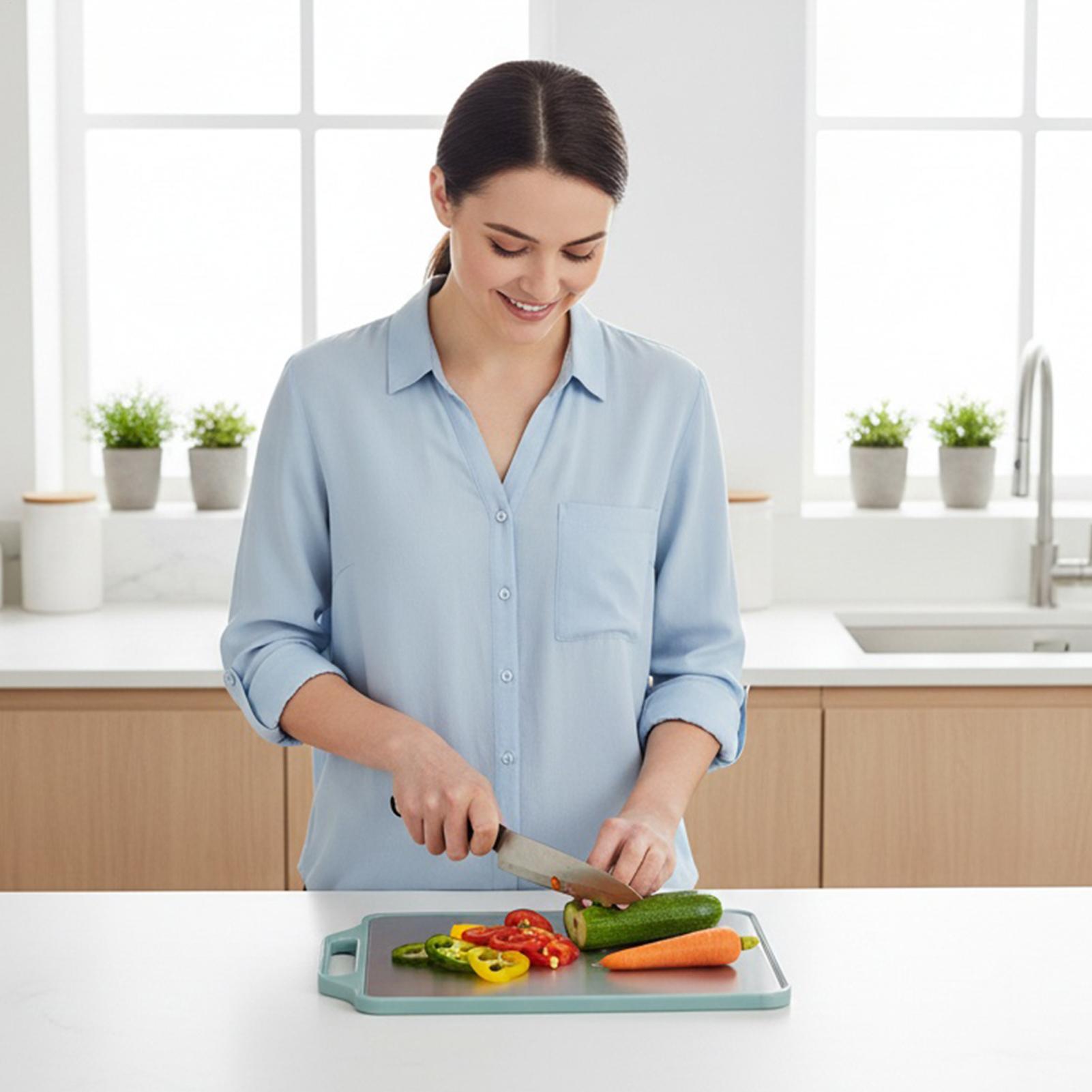 Double Sided Cutting Board Mea - Meal Prep Format recension och pris