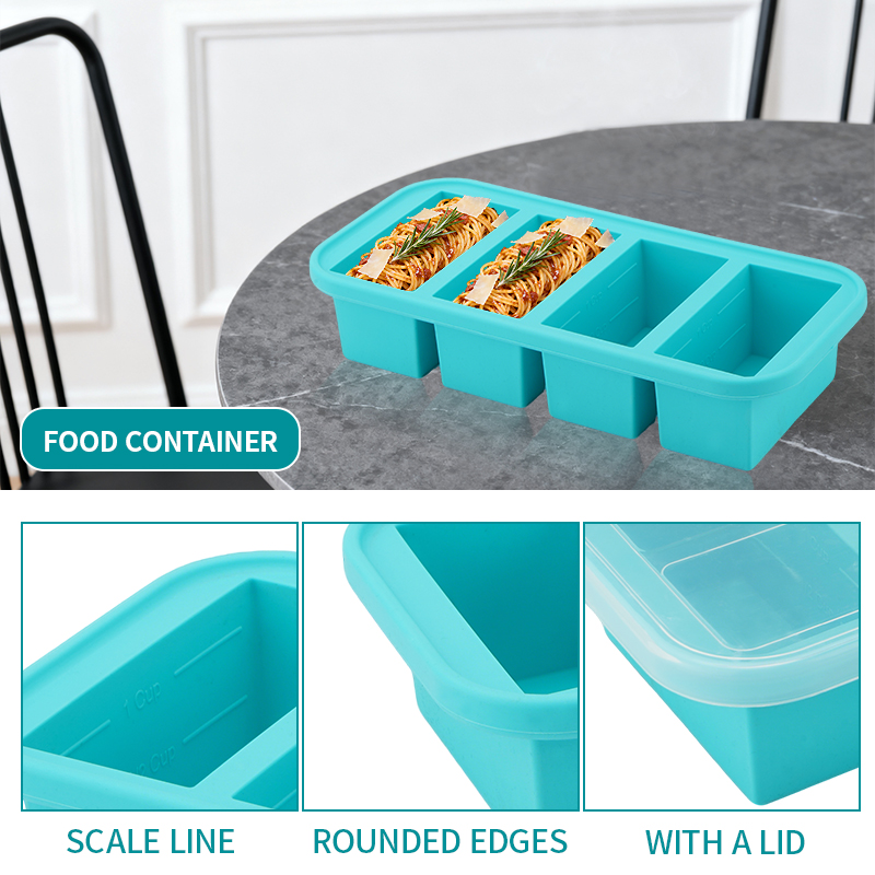 2 or 3-piece Silicone Freezer  - Meal Prep Ideas recension och pris