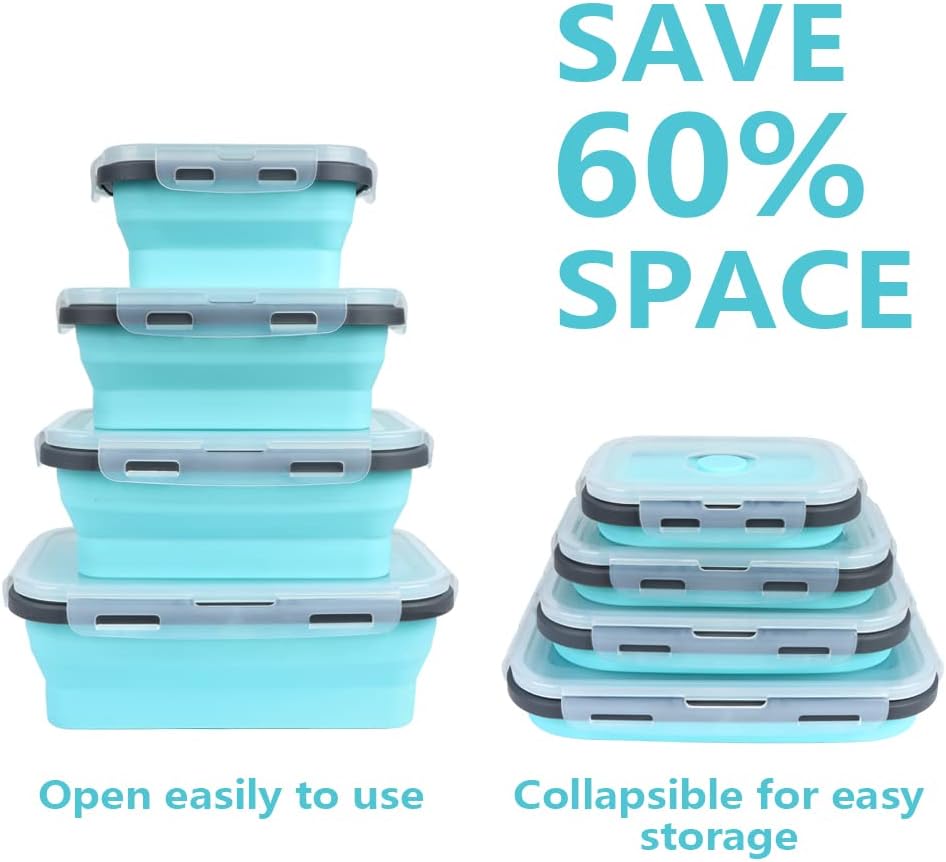 4PS Collapsible Food Storage C - Meal Prep Kit recension och pris
