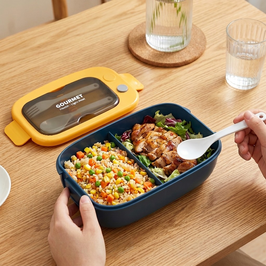 Microwavable Plastic Bento Box - Meal Prep Ideas recension och pris