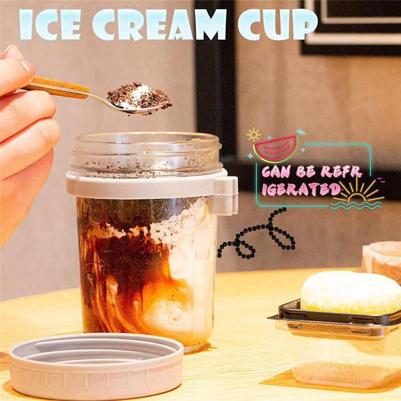 2025+ Reusable Overnight Oat J - Overnight Oat Jar recension och pris