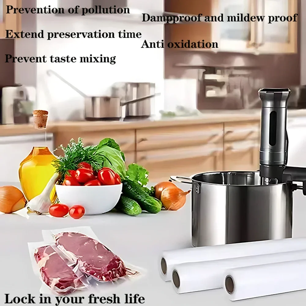 1 Roll Vacuum Bags For Food,Va - Meal Prep Fit recension och pris