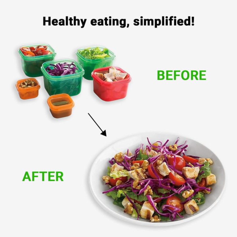 Beachbody 21 Day Fix 7-Piece K - Meal Prep Kit recension och pris