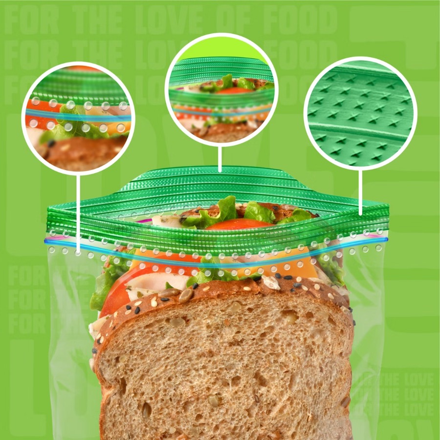 Sandwich Bags for School Lunch - Meal Prep Fit recension och pris