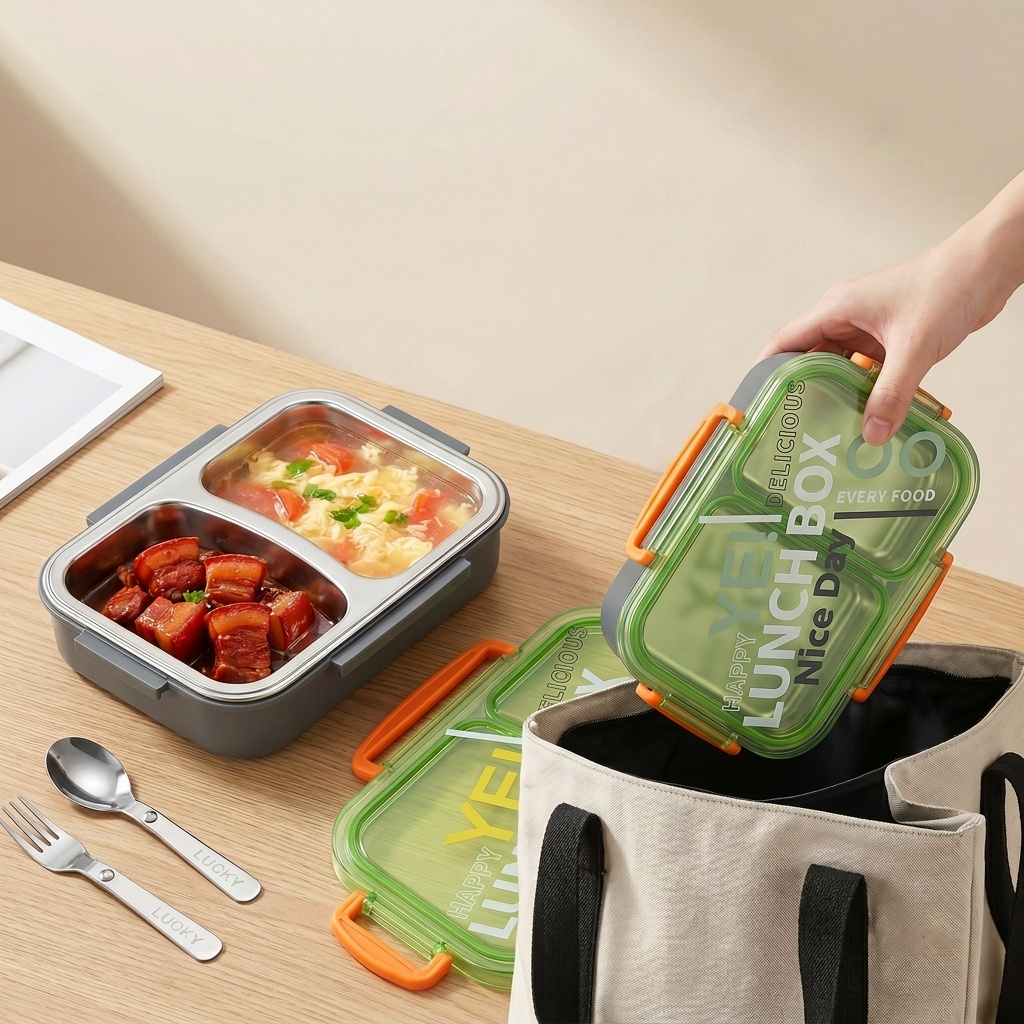 Microwavable 304 Stainless Ste - Meal Prep Ideas recension och pris