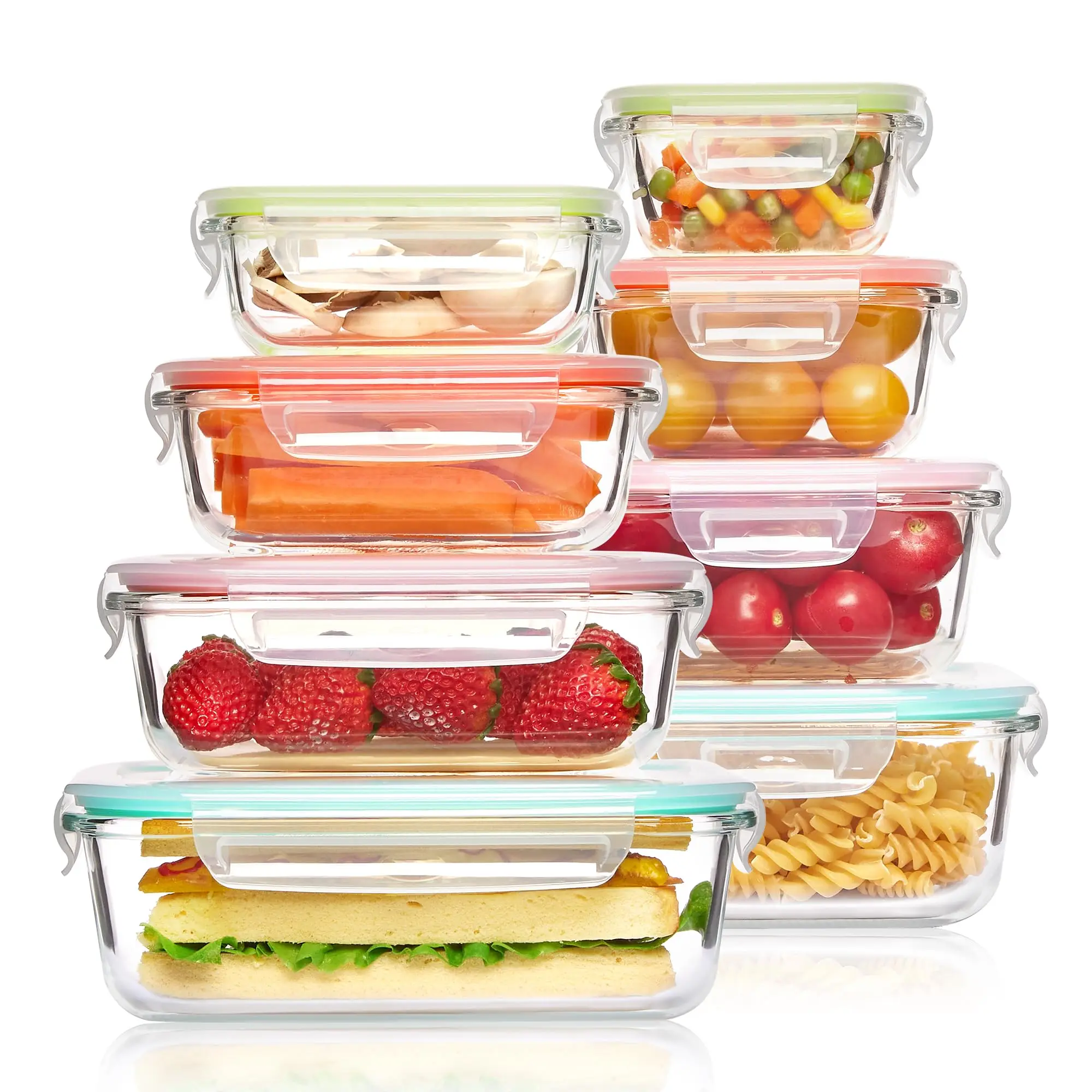 Glass Lunch Box Food Storage C - Meal Prep Ideas recension och pris