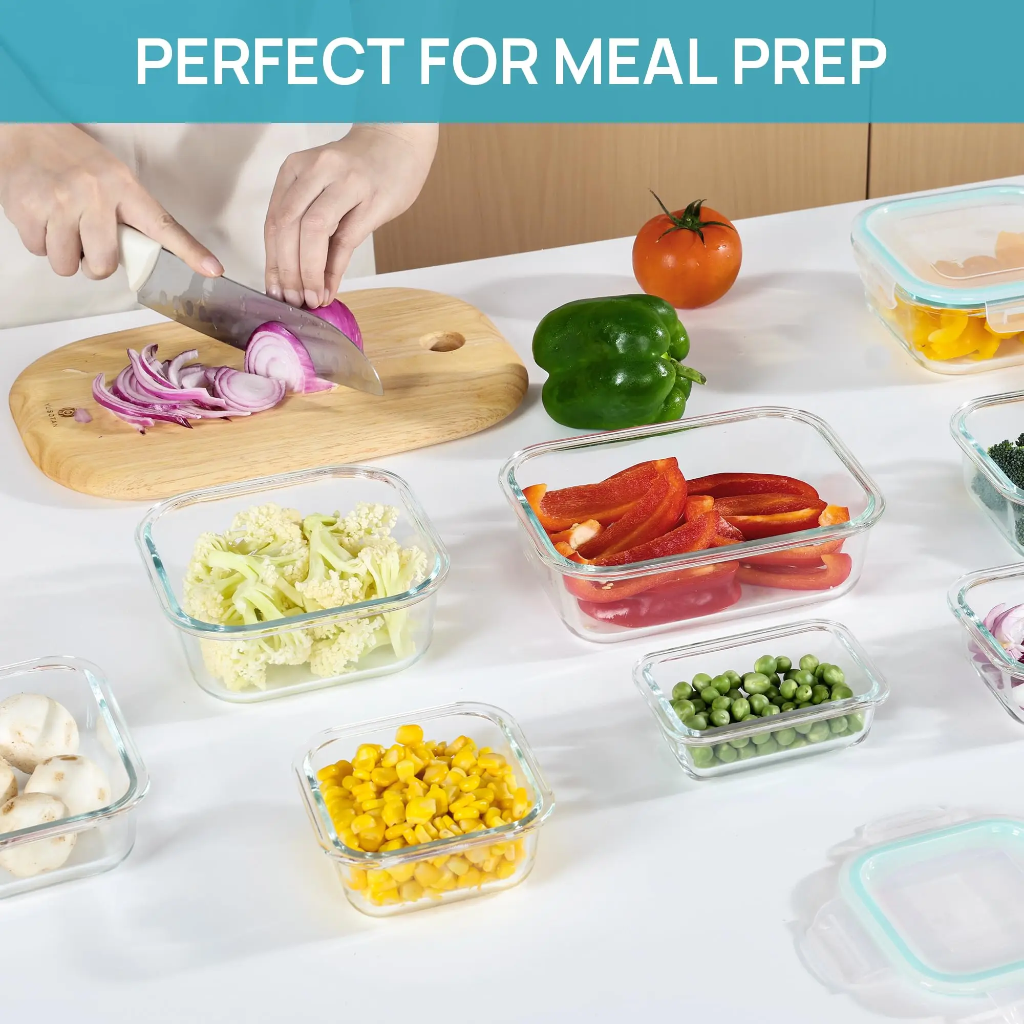 Glass Lunch Box Food Storage C - Meal Prep Ideas recension och pris
