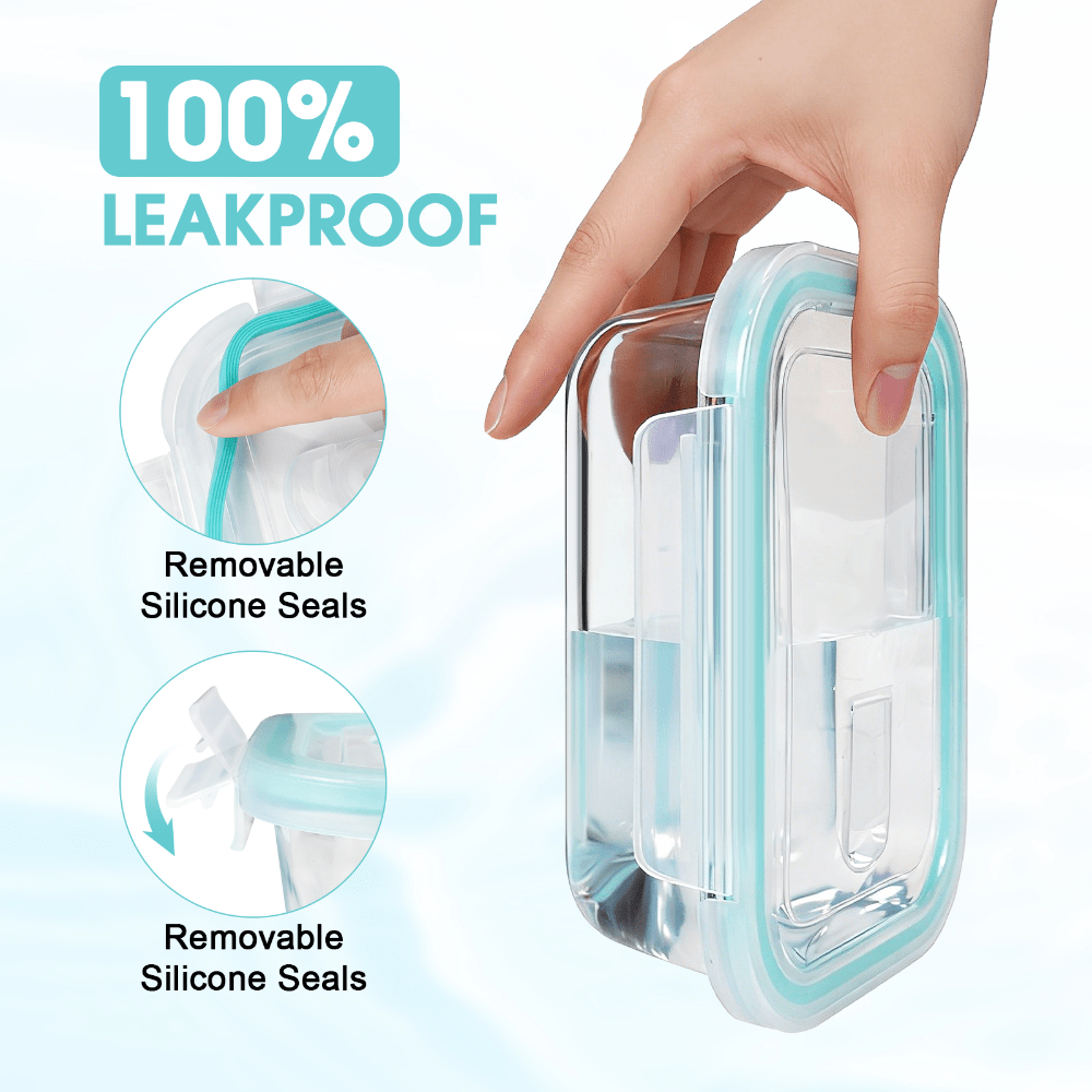 24 Pcs Glass Food Storage Cont - Meal Prep Kit recension och pris