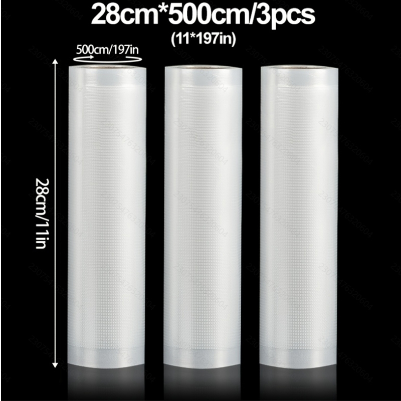 3-Pack Vacuum Seal Roll Bags:  - Meal Prep Fit recension och pris