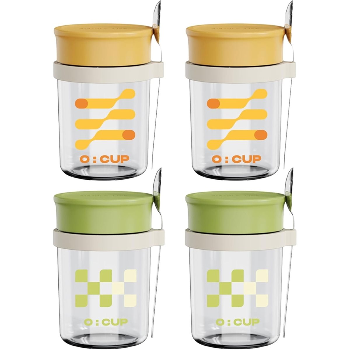 A67T NEW 4 Pack Overnight Oats - Overnight Oat Jar recension och pris