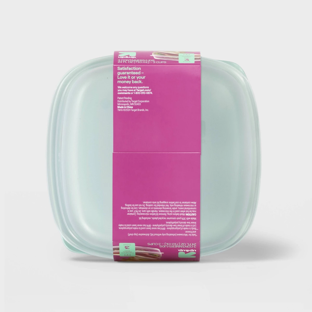 2026 New 3 Pack 24oz Square Fo - Meal Prep Fit recension och pris